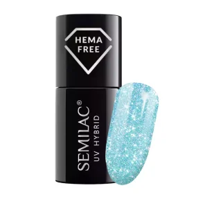 Semilac Seaqueen, lakier hybrydowy z efektem sunflash, 240, 7ml - Lakiery hybrydowe Semilac Seaqueen, lakier hybrydowy z efektem sunflash, 240, 7ml - Lakiery hybrydowe - miniaturka - grafika 1