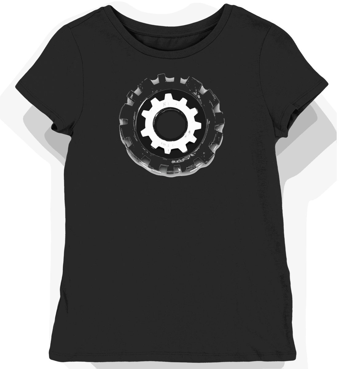 Koszulka damska czarna z motywem zespołu e-sportowego L