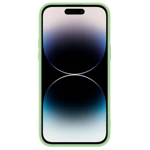 Nillkin CamShield Magnetic Silicone Case etui iPhone 14 Pro magnetyczny MagSafe pokrowiec z osłoną na aparat zielony - Etui i futerały do telefonów - miniaturka - grafika 2