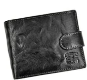 Portfele - Portfel Męski Skórzany ALWAYS WILD Skóra Licowa Duży Poziomy Z Zapięciem RFID N992L-BC 12,5 x 10 x 2 [cm] - miniaturka - grafika 1