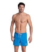 Spodenki damskie - ARENA Men's PRO_File Beach Short Logo szorty plażowe Męskie, Blue Lake-biały, L - miniaturka - grafika 1