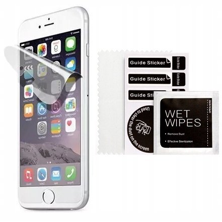 HYDROŻELOWA FOLIA do iPhone 7 8 SE 2020 2022 OCHRONA EKRANU MOCNA ZESTAW