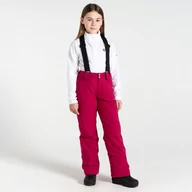 Spodnie narciarskie - Dare 2b - Dziecięce Spodnie Narciarskie Ocieplane z Szelkami Motive Różowy, Rozmiar: 3-4yrs - miniaturka - grafika 1
