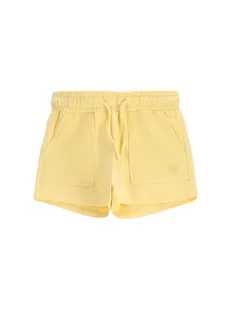 Coccodrillo Szorty materiałowe WC5121401HGK Żółty Regular Fit - Spodenki damskie - miniaturka - grafika 1