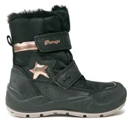 Buty dla dziewczynek - Śniegowce Primigi GORE-TEX 4883122 S Czarny - miniaturka - grafika 1