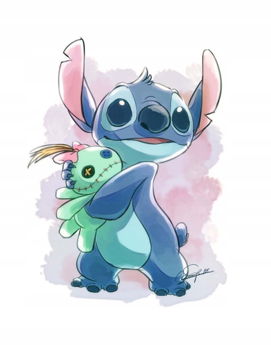 Naklejki na ścianę Stich Stitch Poster 90x60 cm #8