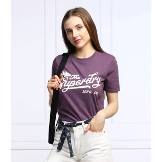 Koszulki i topy damskie - Superdry T-shirt | Regular Fit - grafika 1