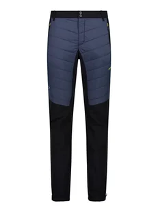 CMP Spodnie hybrydowe w kolorze czarno-granatowym - Odzież trekkingowa męska - miniaturka - grafika 1