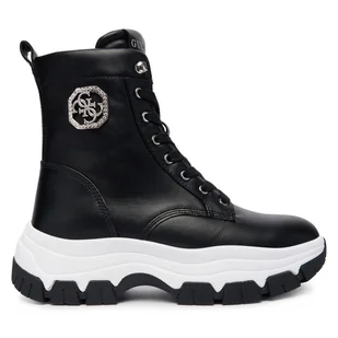 Trzewiki Guess FLFBNZ ELE12 Czarny - Botki damskie - miniaturka - grafika 1