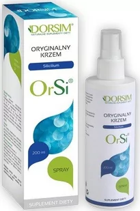 Dorsim DORSIM ORSI - Krzem Organiczny - Spray Płyn, 200 ml - Suplementy naturalne - miniaturka - grafika 1
