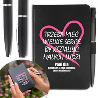 Notesy i bloczki - NOTES A6 + DŁUGOPIS Prezent DZIEŃ NAUCZYCIELA Mix - miniaturka - grafika 1