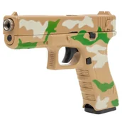 Zabawki militarne - PISTOLET NA KULKI PK-Q1V+ MORO ZABAWKA - miniaturka - grafika 1