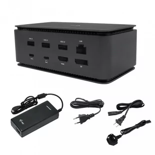 I-TEC USB4 Metal Docking station Dual 4K HDMI DP with Power Delivery 80W + Universal Charger 112W - Stacje dokujące i replikatory portów I-TEC USB4 Metal Docking station Dual 4K HDMI DP with Power Delivery 80W + Universal Charger 112W - Stacje dokujące i replikatory portów - miniaturka - grafika 1
