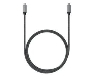 Satechi Kabel USB 4.0 USB-C - USB-C 100W 80cm 40 Gbit/s (space gray) - Kable USB - miniaturka - grafika 1