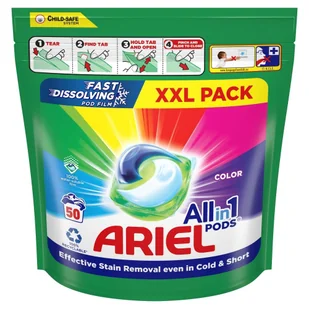 Ariel Kapsułki All-in-1 PODS, kapsułki do prania 50 prań - Woda - miniaturka - grafika 1
