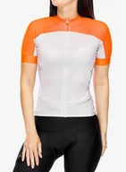 Okulary przeciwsłoneczne - Koszulka rowerowa damska POC Essential Road Logo Jersey - zink orange/granite grey - miniaturka - grafika 1