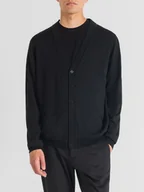 Swetry męskie - Kardigan Antony Morato MMSW01321YA400006-9005 S Szary Melange (8052136311590) - miniaturka - grafika 1