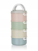 Pojemniki kuchenne - MENAŻKA POJEMNIKI na obiad jedzenie do przenoszenia biwak kemping pracy - miniaturka - grafika 1