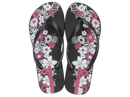 Ipanema Classica Happy XII Fem, japonki damskie, 43 EU, Czarny (Black), 43 EU