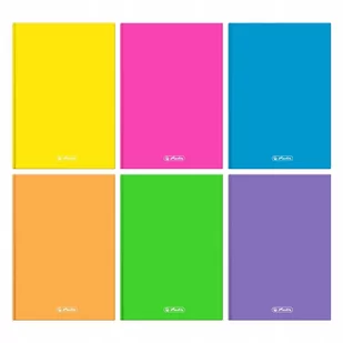 Brulion A5 96 Linia Color 9583774 Herlitz - Zeszyty szkolne - miniaturka - grafika 1