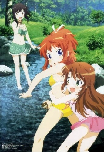 Plakat Anime Non non biyori NNB_007 A1+ (custom)