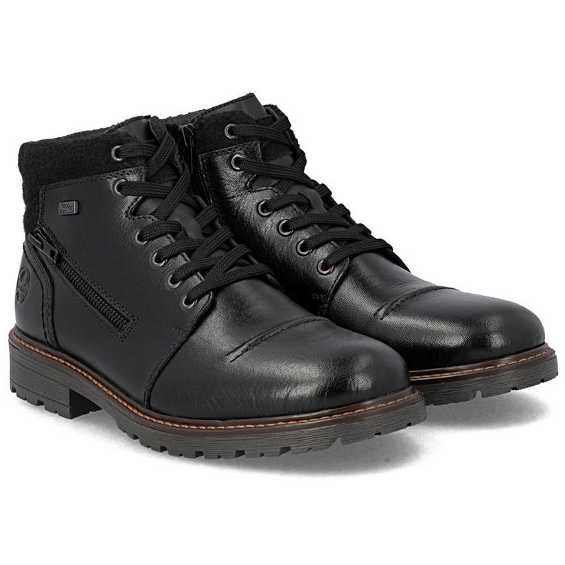 Trzewiki męskie wodoodporne Rieker 32020-00 BLACK R.40