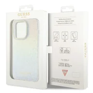 Etui i futerały do telefonów - Guess GUHCP14LHDECMI iPhone 14 Pro 6.1" wielokolorowy hardcase IML Faceted Mirror Disco Iridescent - miniaturka - grafika 1