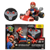 Zabawki zdalnie sterowane - Samochód zdalnie sterowany Jakks Pacific Super Mario Movie Rumble RC z figurką (0192995418226) - miniaturka - grafika 1