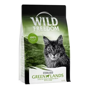 Wild Freedom Adult "Green Lands" Sterilised, jagnięcina - 6,5 kg - Sucha karma dla kotów - miniaturka - grafika 1