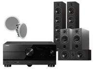 Kino domowe - Yamaha RX-A8A (czarny) + Diva 6 + 3 + 7 (czarny) + RD 280 - miniaturka - grafika 1