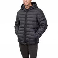 Kurtki męskie - Geox M DENNIE HOOD JKT (M kurtka męska, Blue Nights/Blue Ink, XL - miniaturka - grafika 1
