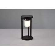 Lampy ogrodowe - Carmo H25 LED lampa ogrodowa dogruntowa solarna z czujnikiem ruchu antracyt 541069132 - miniaturka - grafika 1
