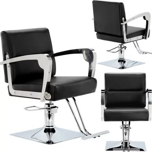 Fotel fryzjerski Ben hydrauliczny obrotowy podnóżek do salonu fryzjerskiego krzesło fryzjerskie - Fotele fryzjerskie - miniaturka - grafika 1