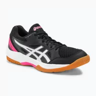 Buty sportowe damskie - Buty do siatkówki damskie ASICS Gel-Task 3 black/white - miniaturka - grafika 1