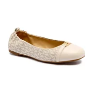 Baleriny - Michael Kors Skórzane baleriny MANDY - miniaturka - grafika 1