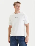 Bluzy męskie - Guess Jeans Bluza M6GQB2 KCPR1 Biały Oversize - miniaturka - grafika 1