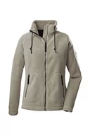 Kurtki damskie - G.I.G.A. DX (GIGEQ damska kurtka polarowa GW 23 WMN KNTFLC JCKT, jasnobeżowa, 42, 38854-000 - miniaturka - grafika 1