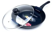Patelnie - PATELNIA AMBITION MAGNAT 30CM GRUBA + POKRYWKA - miniaturka - grafika 1