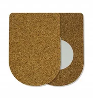 Akcesoria obuwnicze - Korkowe Wkładki do Butów Podpiętki do Obuwia r. S - miniaturka - grafika 1