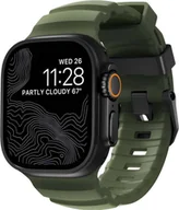 Akcesoria do smartwatchy - Nomad Pasek Rocky Point Band do Apple Watch 49/46/45/44 mm, ciemnozielony - miniaturka - grafika 1