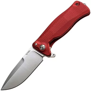 Nóż składany LionSteel SR11A Red Aluminum, Satin Sleipner by Molletta (SR11A RS) - Noże - miniaturka - grafika 1