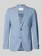 Marynarki męskie - Marynarka na 2 guziki o kroju slim fit z dodatkiem wiskozy - miniaturka - grafika 1