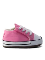 Buty dla dziewczynek - Converse Tenisówki Chuck Taylor All Star Cribster Mid 865160C Różowy - miniaturka - grafika 1