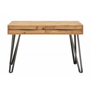 Invicta Interior Konsola living edge 120 cm dąb dziki 39432 - Konsole i sekretarzyki - miniaturka - grafika 1