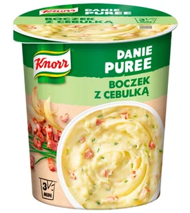 KNORR GORĄCY KUBEK PUREE Z BOCZKIEM 51G - Szybkie dania obiadowe - miniaturka - grafika 1