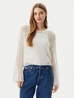Swetry damskie - Vans Sweter Mila VN000M9H Écru Loose Fit - miniaturka - grafika 1