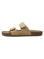 Sandały męskie - Quiksilver Rivi Leather Double Adjust Rf sandały męskie, Tan 1., 40 EU - miniaturka - grafika 1