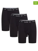 Majtki męskie - Reebok Bokserki (3 pary) "Hogan" w kolorze czarnym - miniaturka - grafika 1