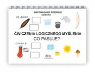 Książki edukacyjne - Ćwiczenia logicznego myślenia. Co pasuje? - miniaturka - grafika 1