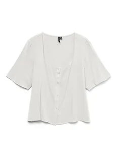 Vero Moda Bluzka w kolorze białym - Bluzki damskie - miniaturka - grafika 1